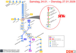 Grafik zum Schienenersatzverkehr