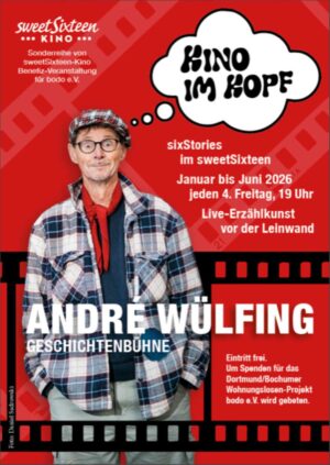 Flyer mit André Wülfing