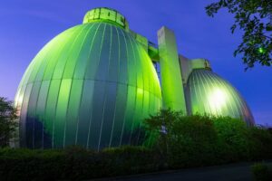 Außenansicht der Kläranlage