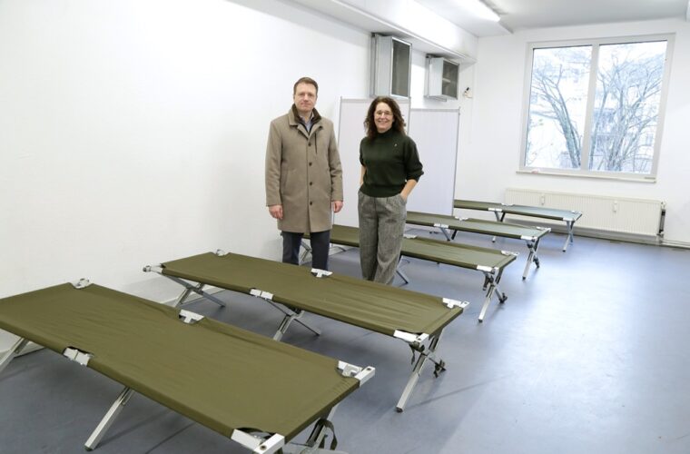 Blick in die Notschlafstelle