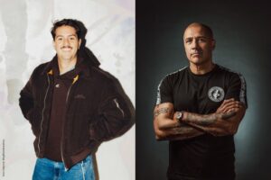 Collage der Acts Odymel und Paul Elstak