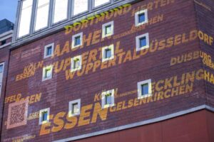 Projektionen auf dem U-Turm