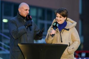 Redner:innen bei der Veranstaltung