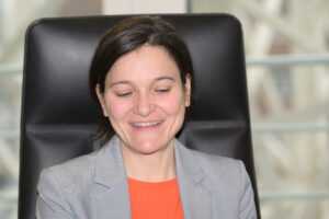 Stadträtin Frauke Füsers übergibt den Staffelstab