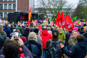 Dortmund, 20260222, Demo gegen den Neujahrsempfang der AFD im Rathaus