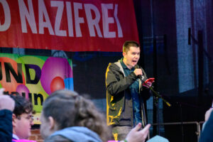 Dortmund, 20260222, Demo gegen den Neujahrsempfang der AFD im Rathaus