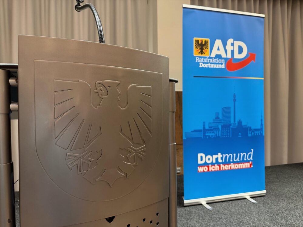 AfD-Empfang im Rathaus.