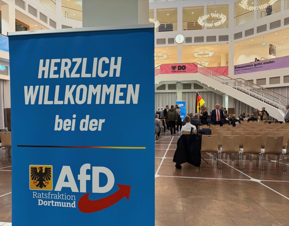 AfD-Empfang im Rathaus.