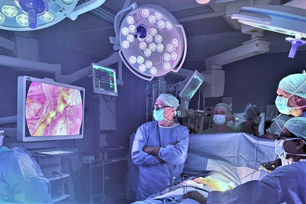 Blick in den OP-Saal