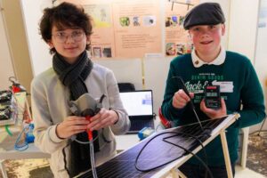 Junge Forscher und ihr Projekt