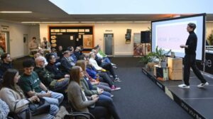 Blick in einen Vortrag