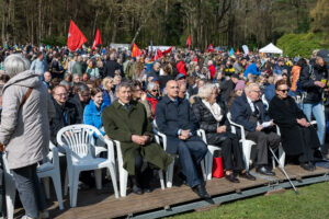 gut besuchte Gedenkfeier