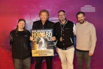 Abschieds-Konzert in Dortmund: Howard Carpendale erhält Auszeichnung der Westfalenhalle