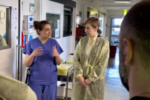 Ärzt:innen im Austausch