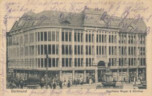 Das Kaufhaus Meyer & Günther am Steinplatz, 1913.