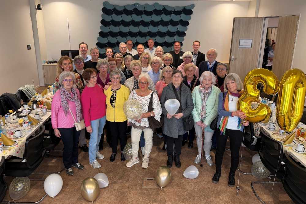 Gruppenbild der Feiernden