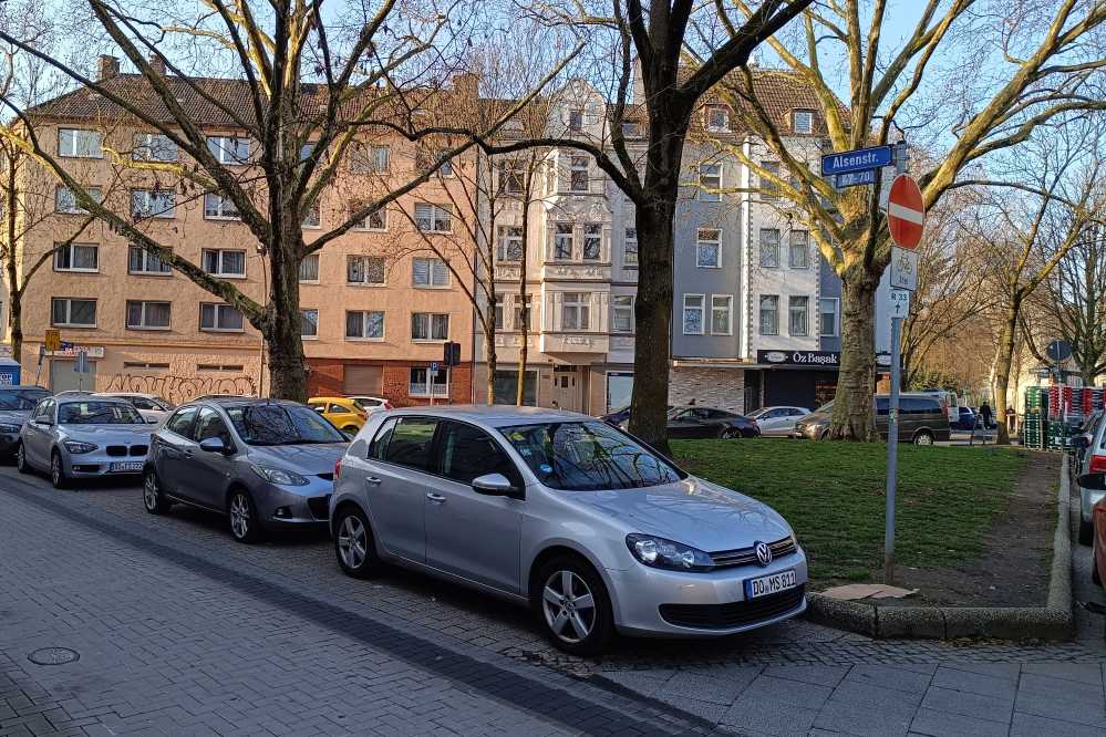 Blick auf den Platz