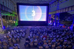Blick ins Open-Air-Kino