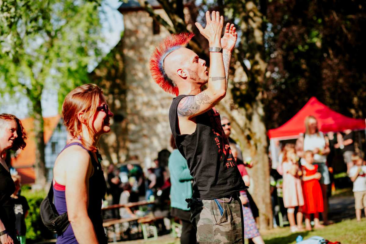 Blick ins Festival