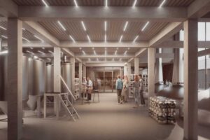 Visualisierung der Brauerei