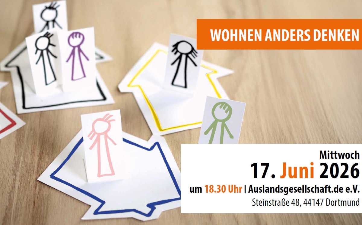 Symbolbild mit Figuren und Häusern aus Papier