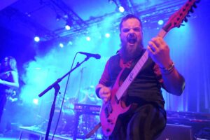 Gitarrist beim Live Auftritt