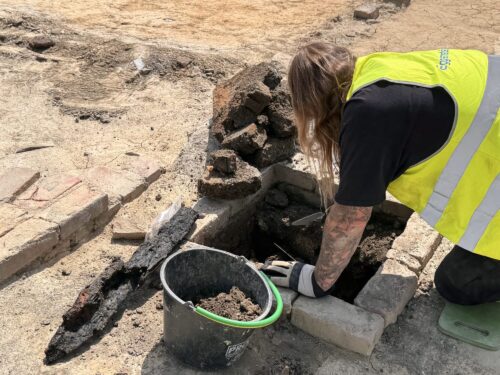 Archäologische Ausgrabungen, Kriegsgefangenenlager