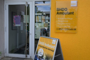 Bild zeigt: Der ambulante Pflegedienst.