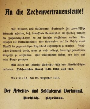unterzeichnet von Ernst Mehlich und Heinrich Schröder
