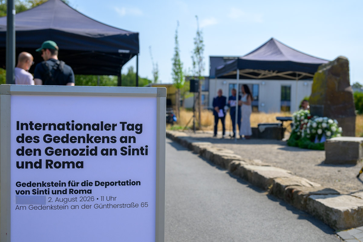 bild zeigt: Hinweistafel der Stadt