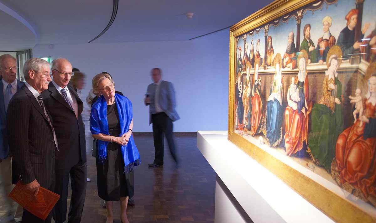 Bild in einer Ausstellung