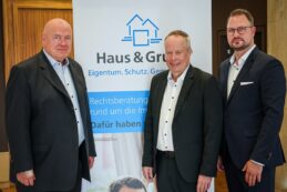 Haus & Grund Dortmund-Mitgliederversammlung im Westfälischen Industrieklub Klare Forderungen an die Politik und zwei neue Gesichter im Beirat