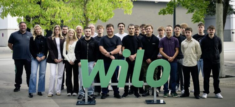 18 neue Auszubildende bei Wilo in Dortmund 2026