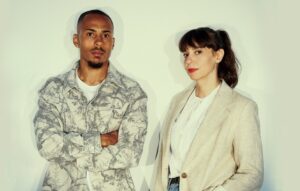 Robin Afamefuna und Marie Köhler