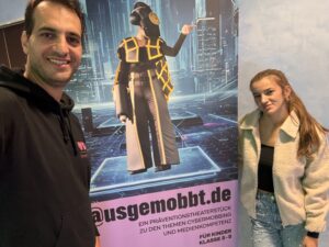 Sedat Akar und Michelle Lange. 