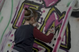 Graffiti Workshop für Kinder und Jugendliche.