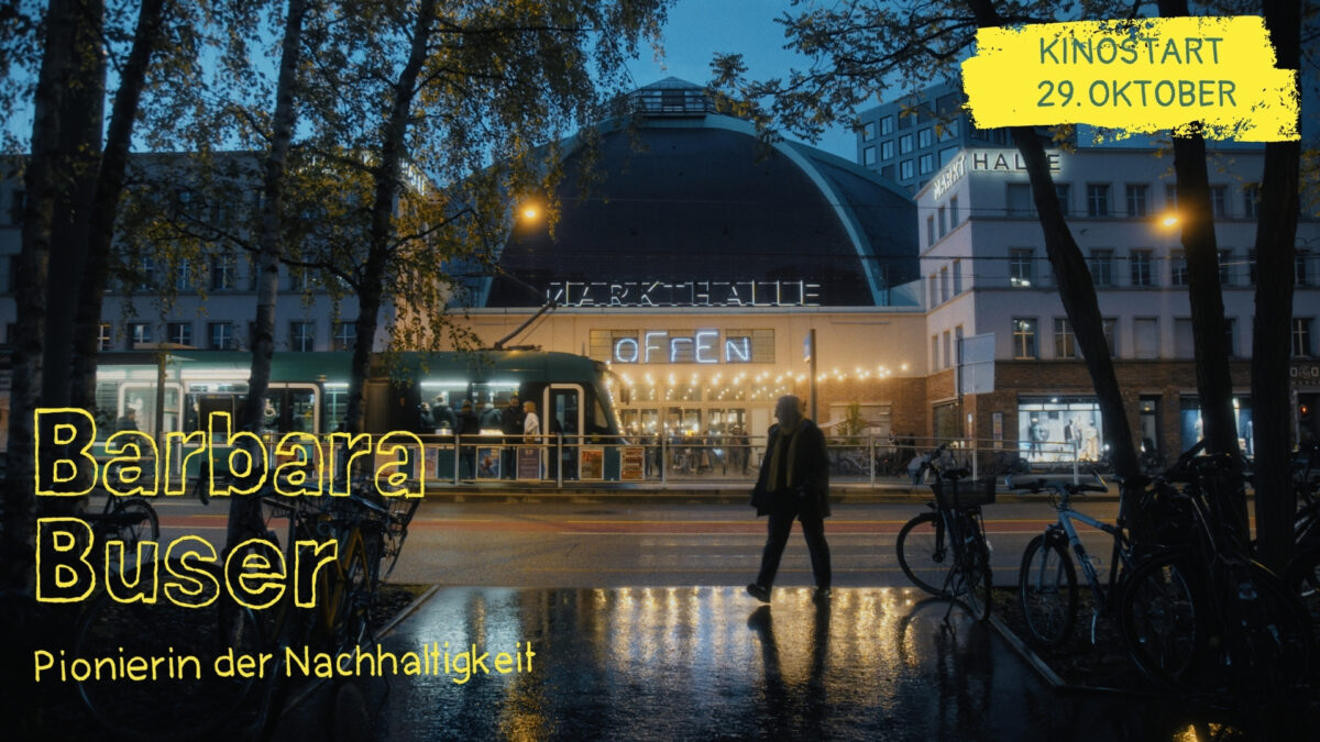 Filmankündigung „Barbara Buser – Pionierin der Nachhaltigkeit“