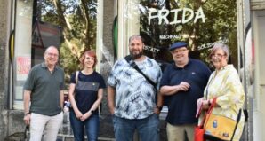 Zu Gast in FRIDAs Umsonstladen SPD-Ratsfraktion auf Sommertour am Nordmarkt