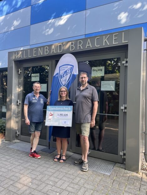 Stiftung REWE Dortmund unterstützt Schwimmabteilung des TuS Brackel