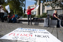 03.10.2026 Pressetermin Initiative "Es brennt" Menschenkette in Dortmund, Hansaplatz