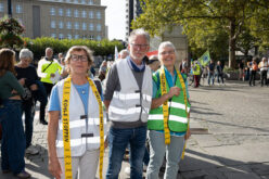 03.10.2026 Pressetermin Initiative "Es brennt" Menschenkette in Dortmund, Hansaplatz