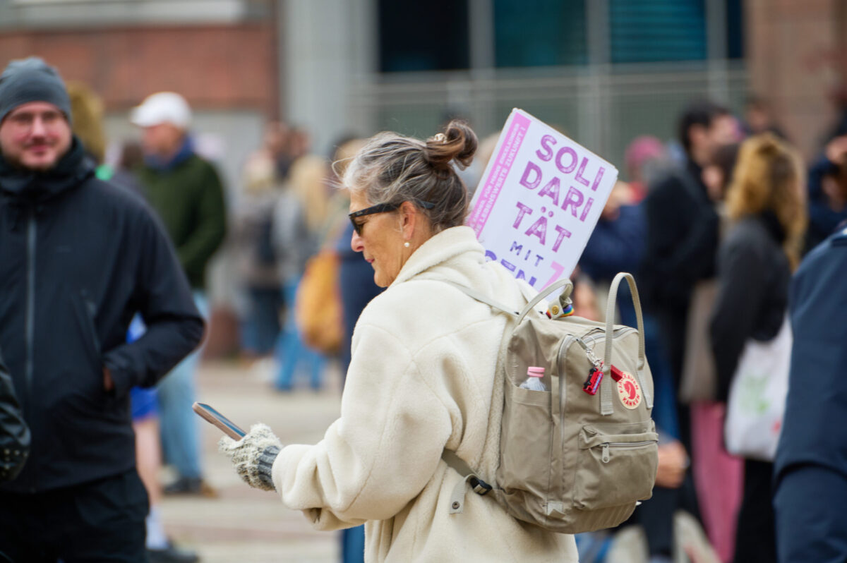 Bilder von der „GenZ regelt“-Demonstration