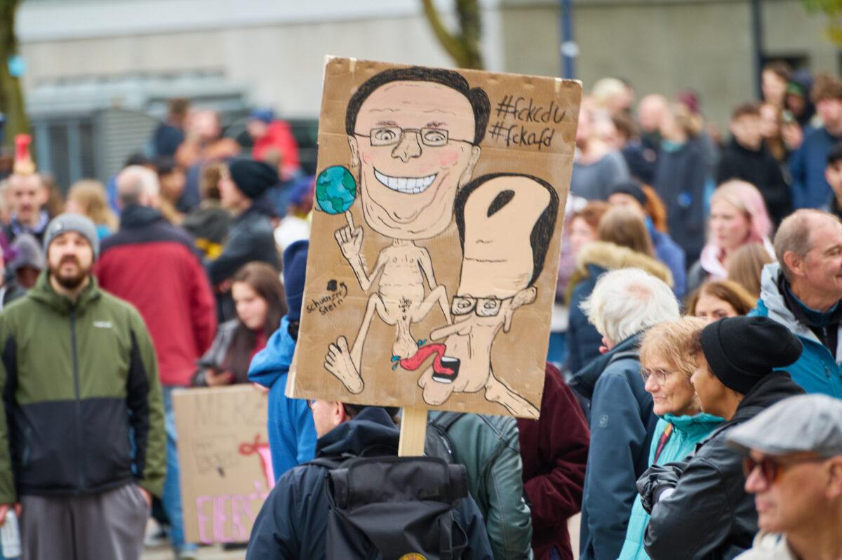 Bilder von der „GenZ regelt“-Demonstration