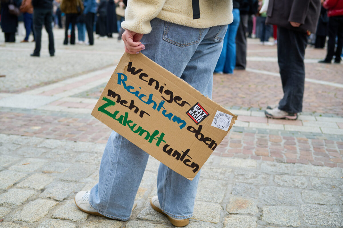 Bilder von der „GenZ regelt“-Demonstration