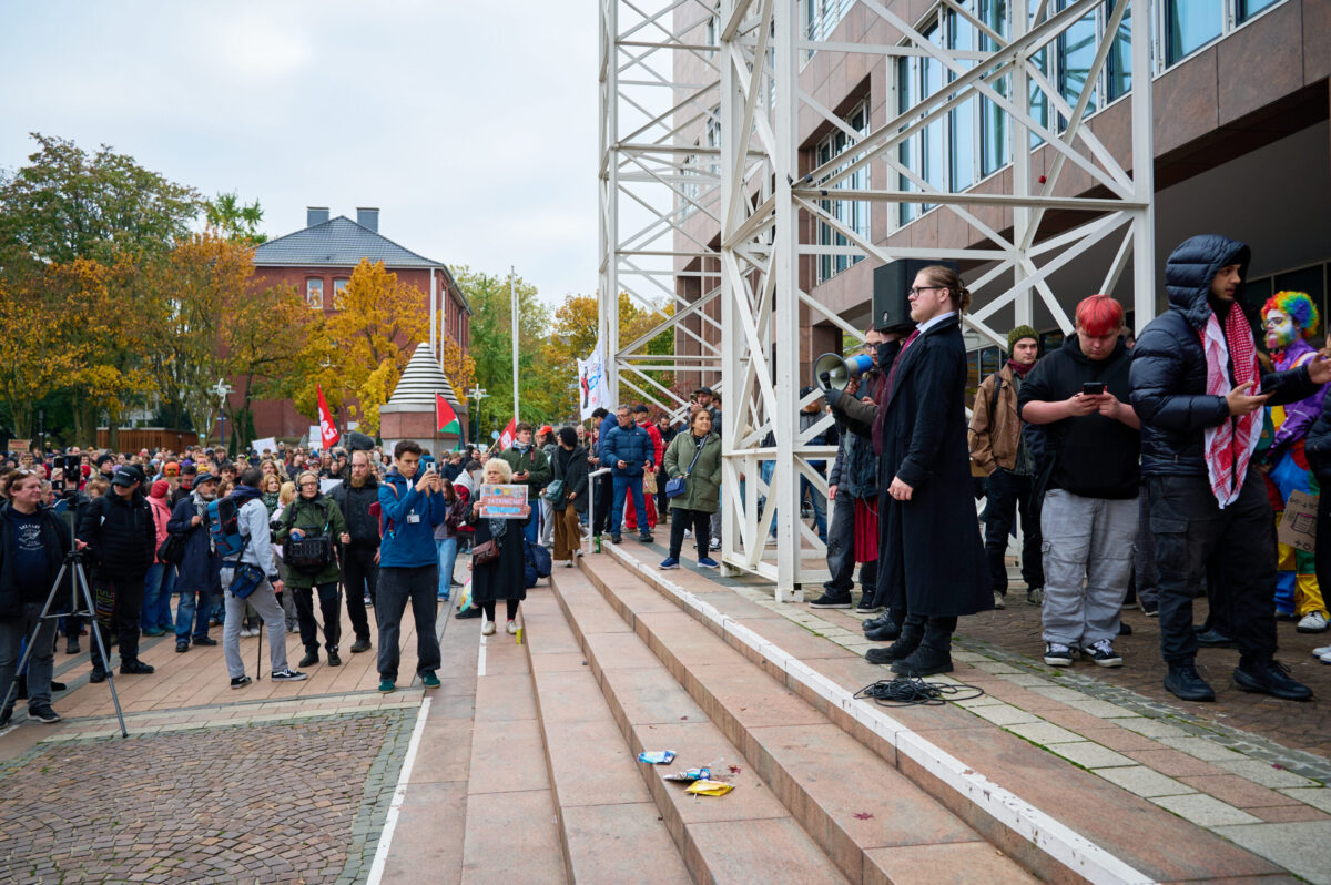 Bilder von der „GenZ regelt“-Demonstration