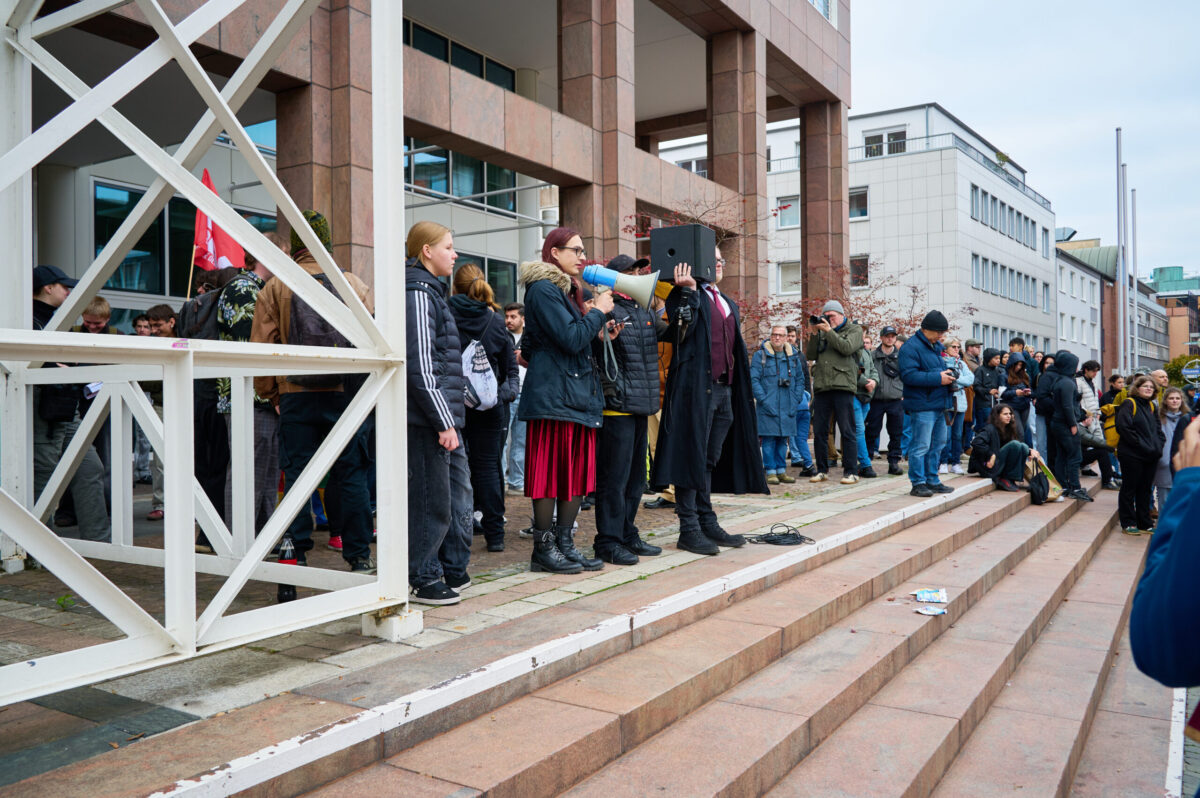Bilder von der „GenZ regelt“-Demonstration