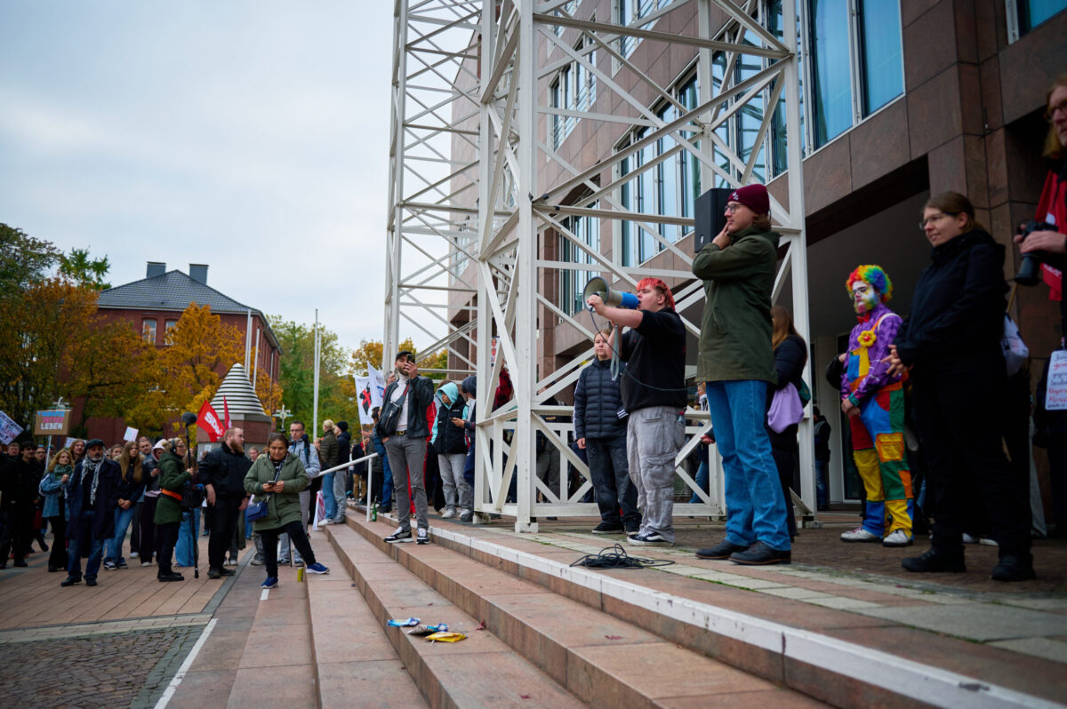 Bilder von der „GenZ regelt“-Demonstration