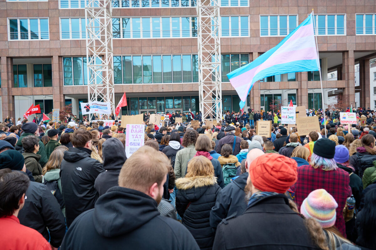 Bilder von der „GenZ regelt“-Demonstration