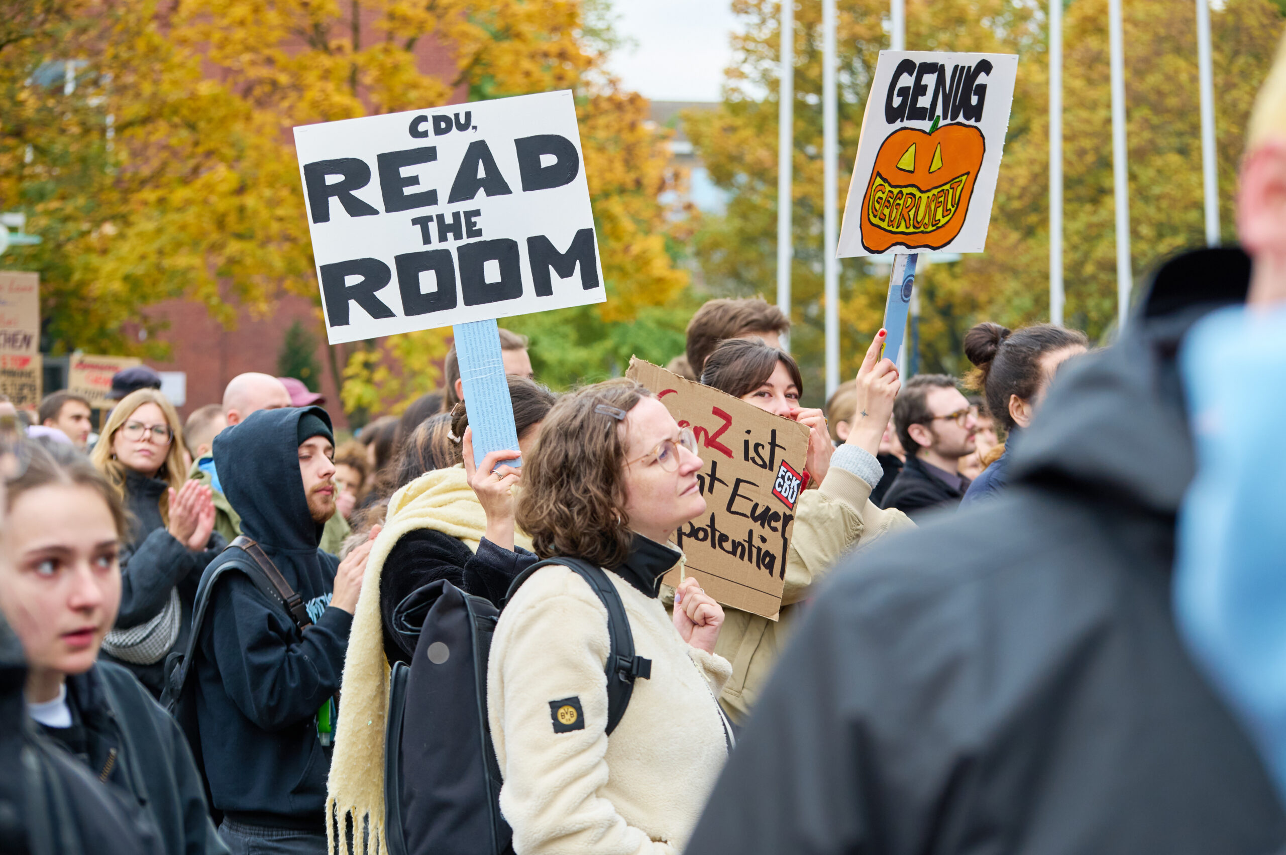 Bilder von der „GenZ regelt“-Demonstration