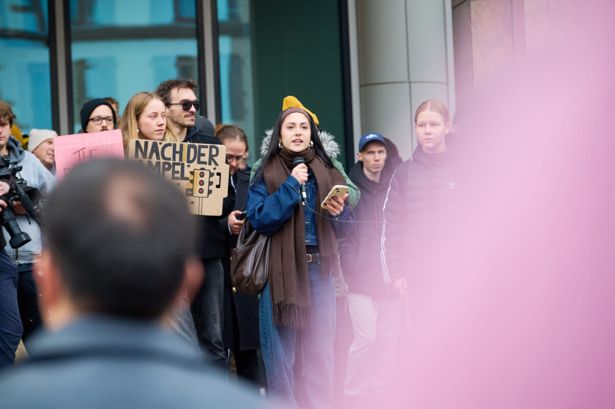 Bilder von der „GenZ regelt“-Demonstration